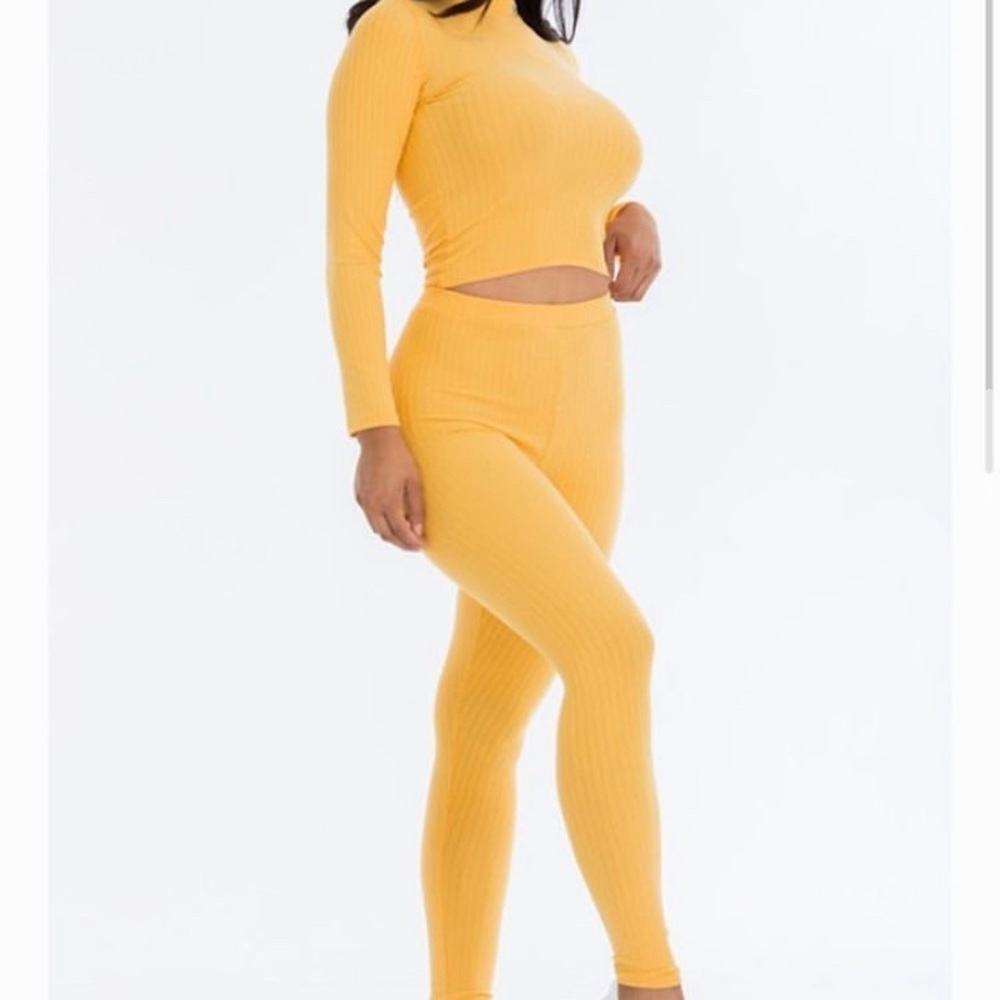 Yellow 2 Piece Set